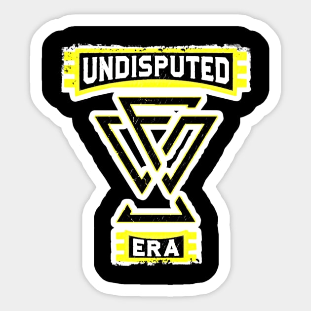 UNDISPUTED ERA ''SHOCK THE SYSTEM'' Sticker by KVLI3N